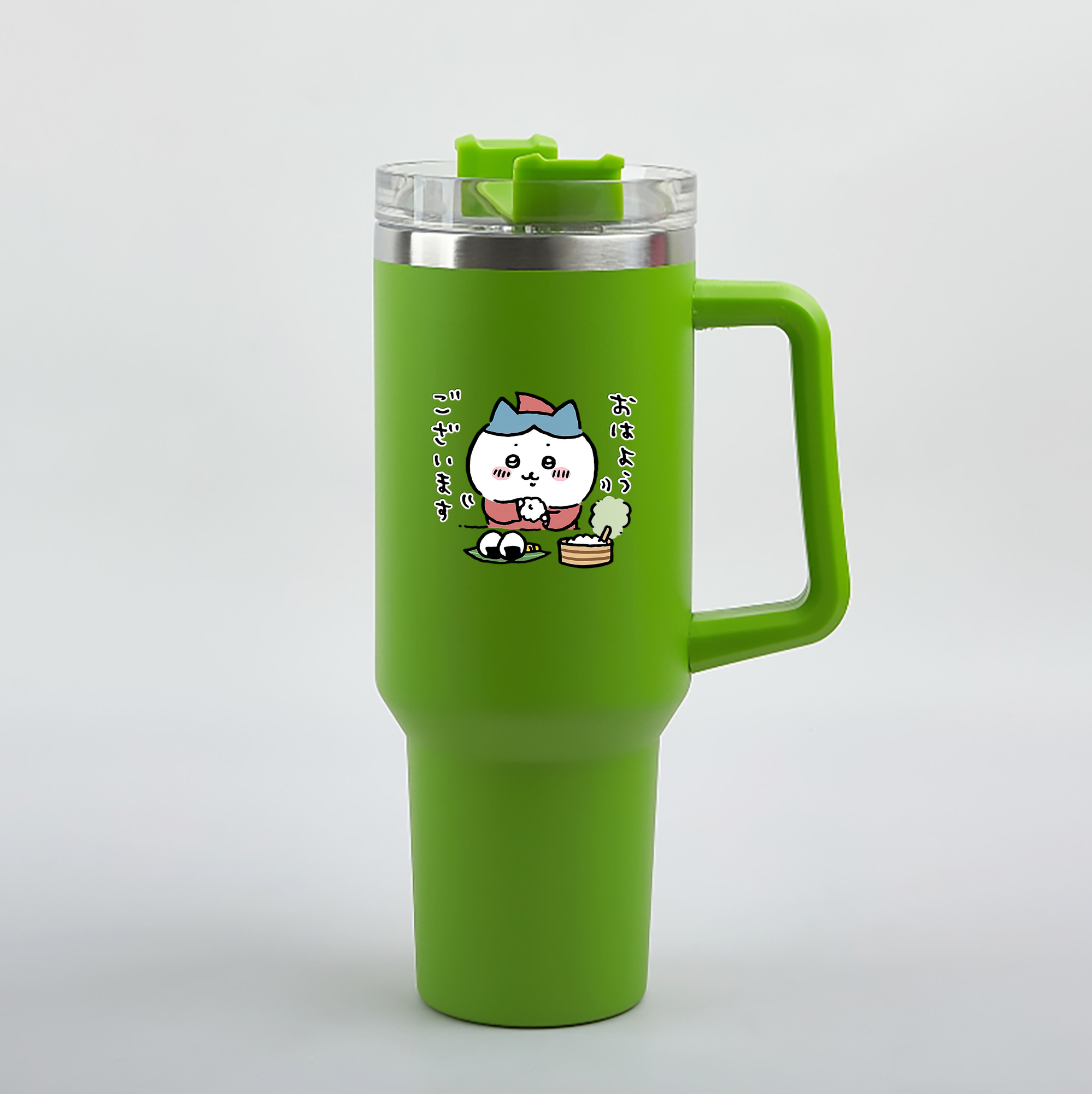 （画像用） ちいかわ ハチワレ Chii-kawa hachiware 1200mL車用タンブラー（カラープリント）